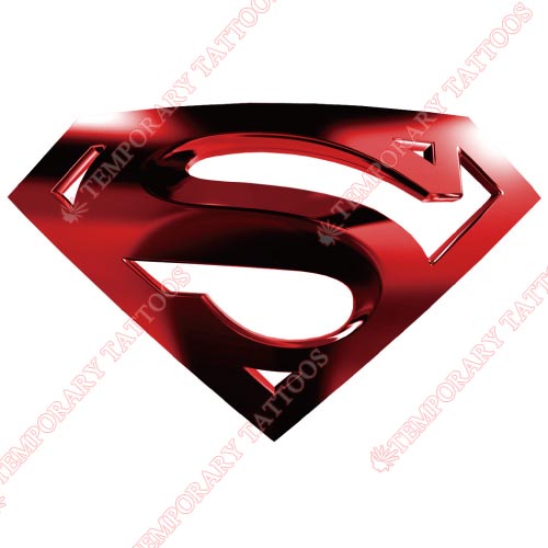 Superman Customize Temporary Tattoos Stickers NO.291